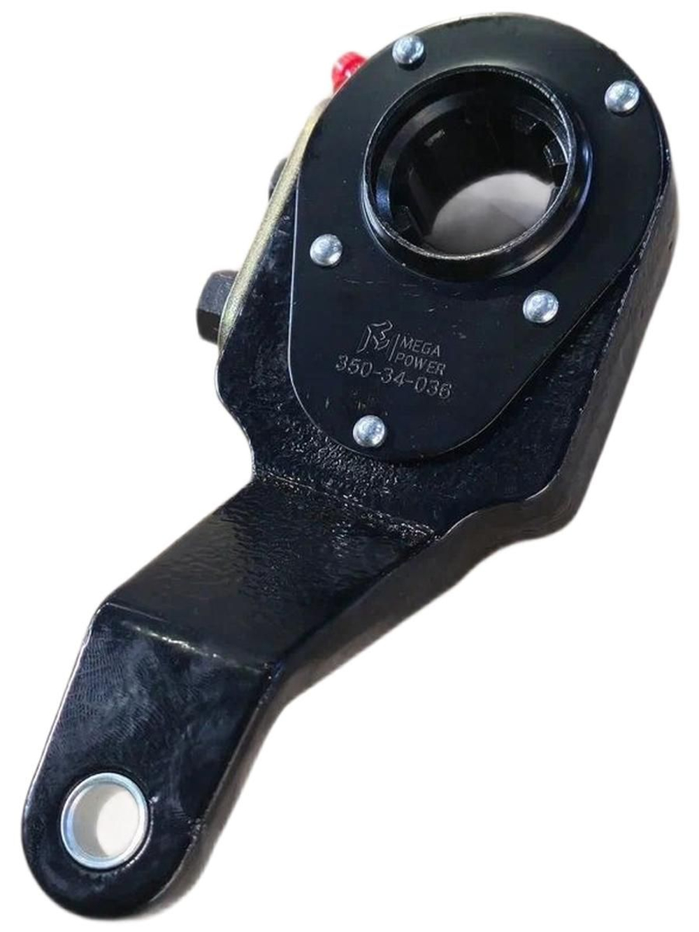 Рычаг регулировочный левый (широкий шлиц) (350-34-036) (MegaPower)