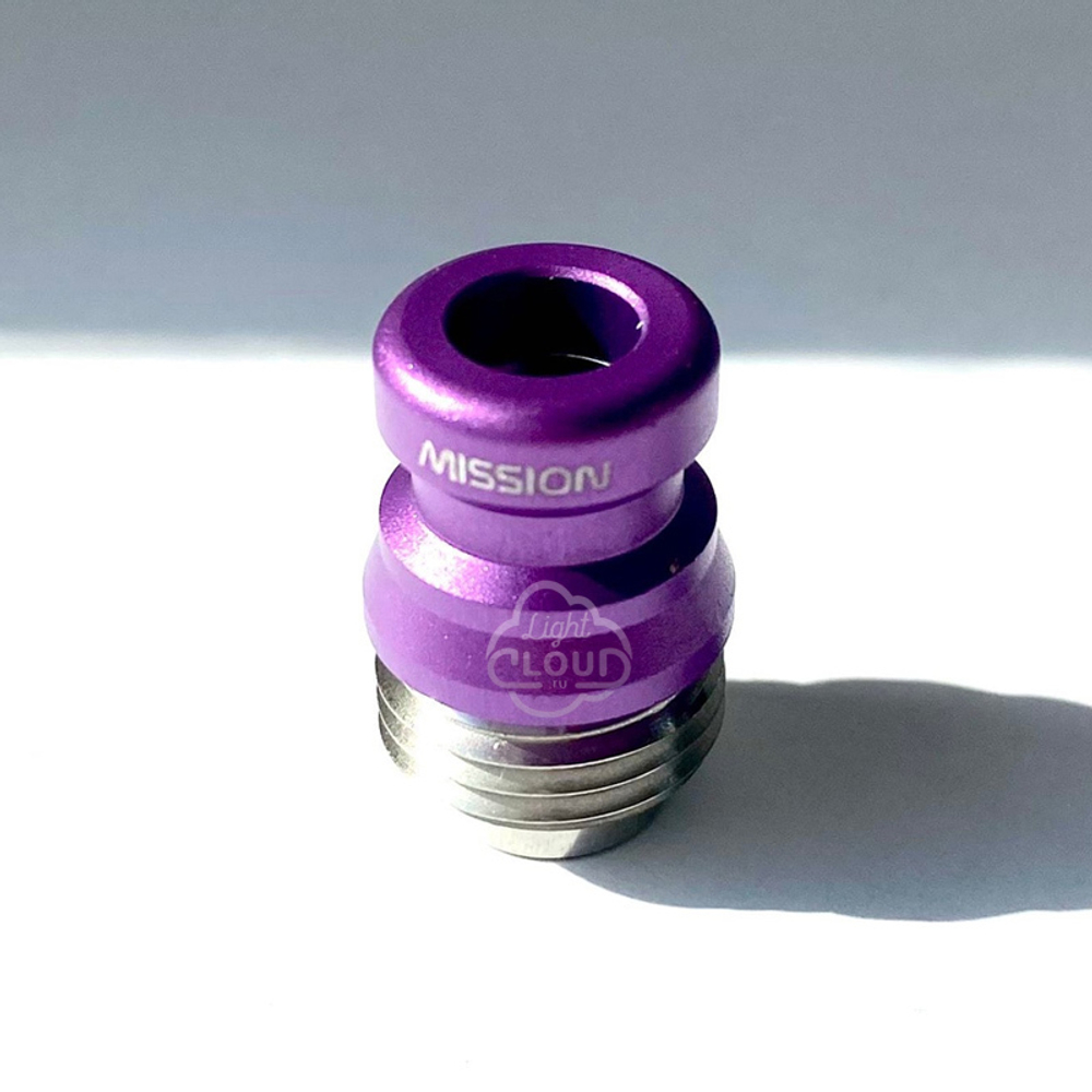 Mission XV Cosmos sleeve Boro drip tip by YFTK