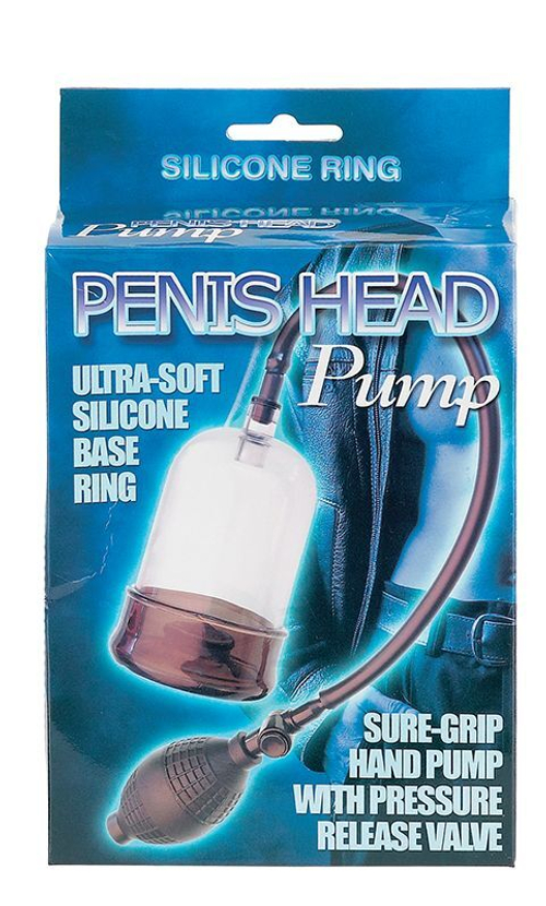 Помпа на головку фаллоса Seven Creations Penis Head Pump, акрил