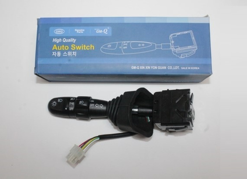 Переключатель подрул. Chevrolet Lacetti лев. /поворот+свет/ (GMQ)