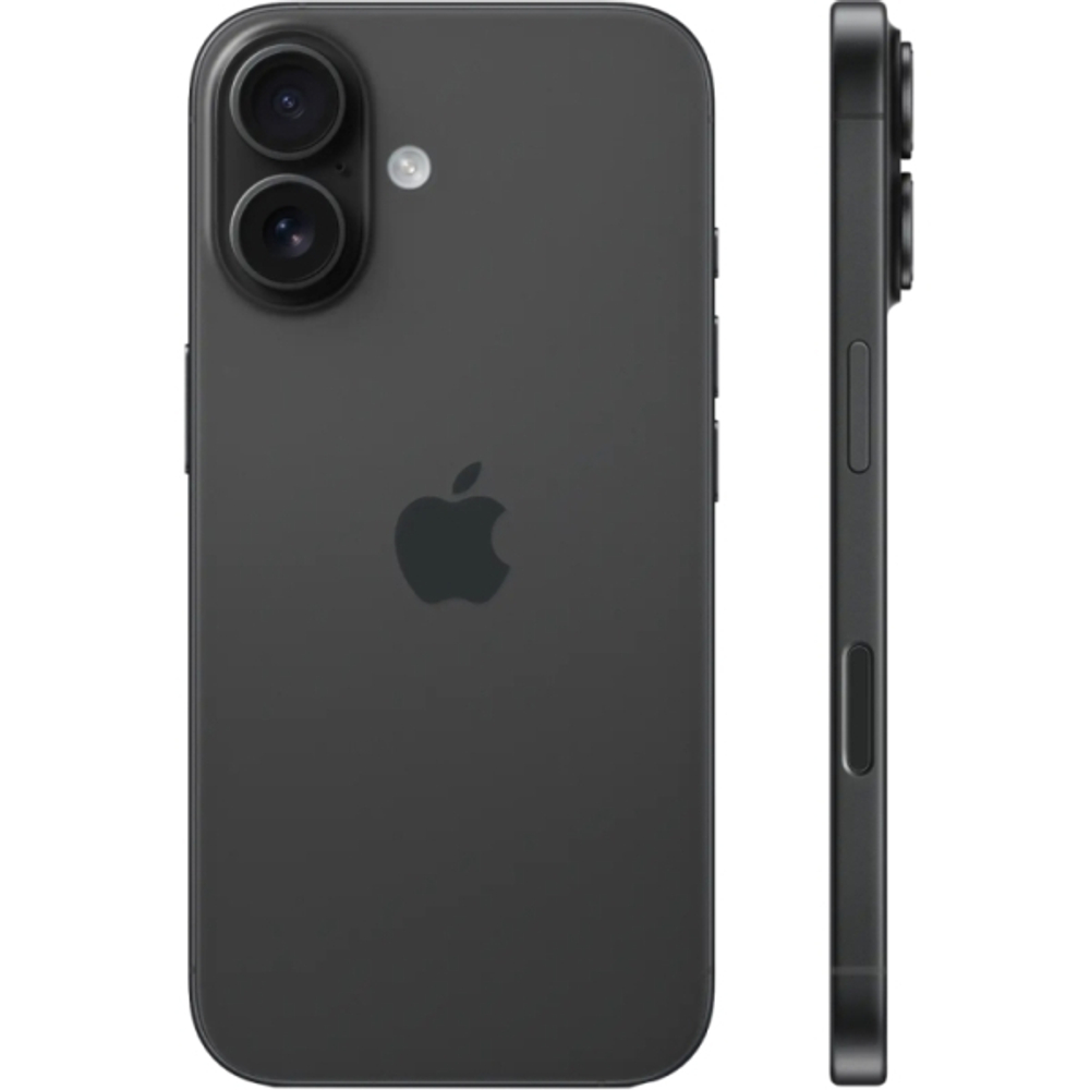 Apple iPhone 16 256Gb nano SIM + eSim black (чёрный)