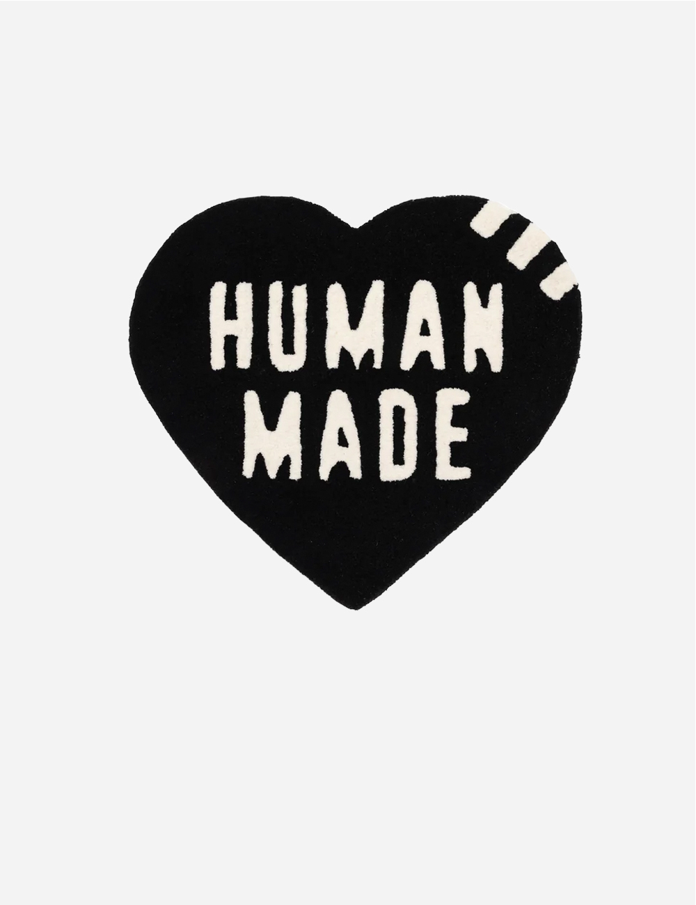 Коврик Human Made Heart Rug "Black" (HM29GD073)