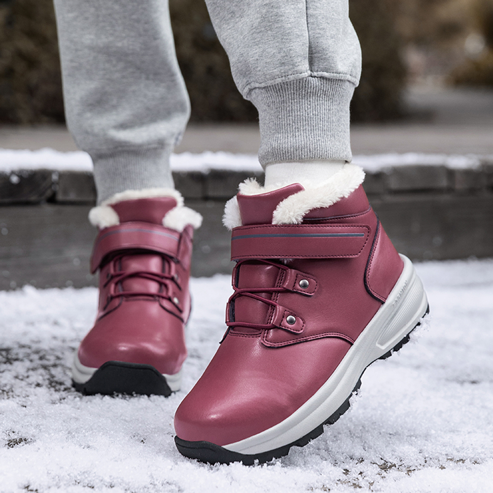 CHENGSHILUOTUO Elderly Insulated Shoes Unisex
