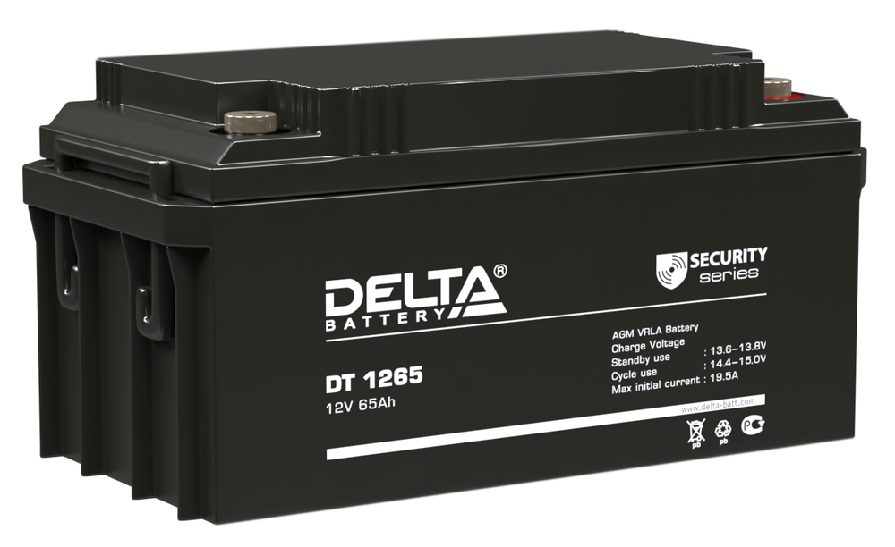 Батарея  Delta DT 1265