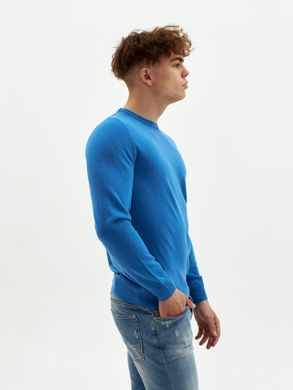 Джемпер Masq 14 2026 лазурный