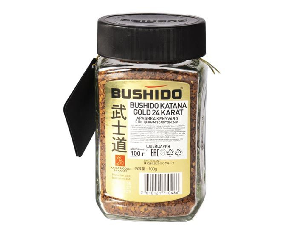 Bushido Katana Gold 24 Karat, 100 г
