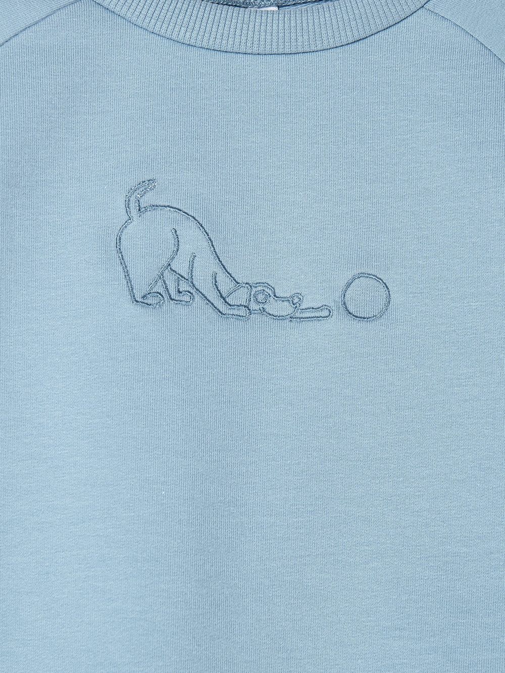 Свитшот облегченный "Дымка" с вышивкой