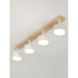 Светильник настенно-потолочный спот Rivoli Vivian 7078-704 4хGX53 15 Вт поворотный | Споты-Подсветки