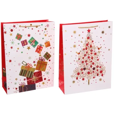Пакет подарочный «Волшебный год» 31*42*12 см, микс