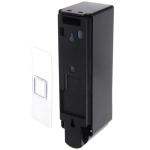 Дозатор для жидкого мыла настенный 300 мл черный DQ57B