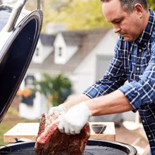 Угольный гриль Weber Summit Kamado S6 Grill Center, 61 см, чёрный