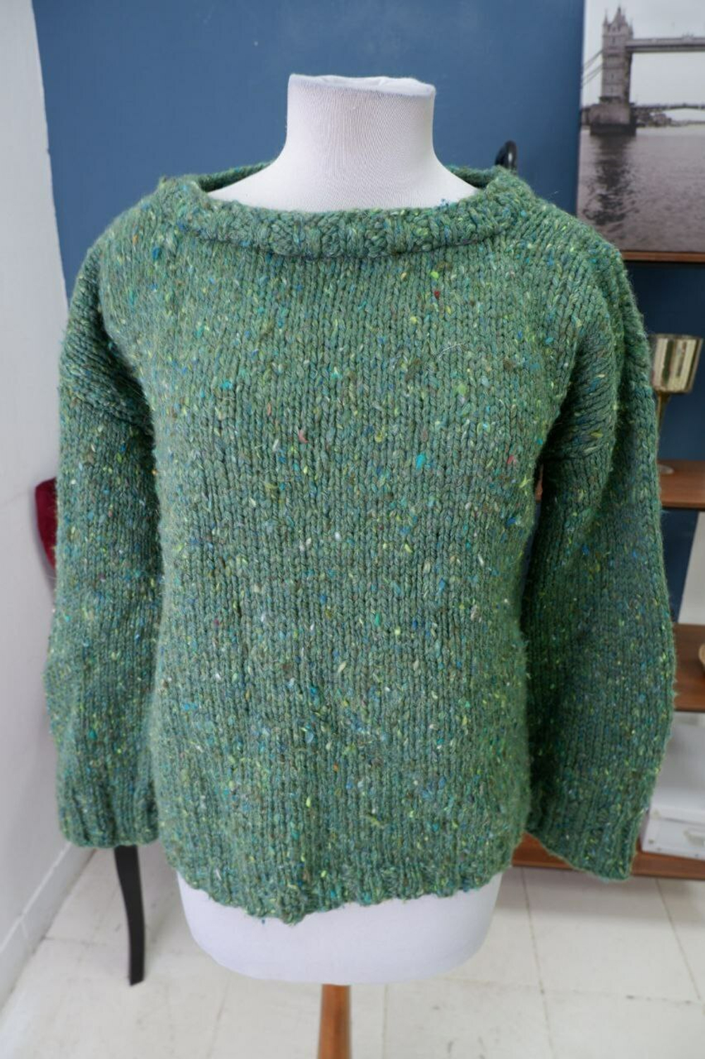 Джемпер вязаный 46-48 размер