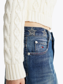 Юбка женская TOMMY JEANS STUDDED DENIM MINI S