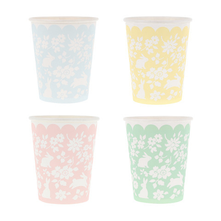 Стаканы "Пастельные пасхальные" 8 шт.