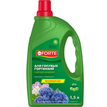 Удобрение BONA FORTE д/голубых гортензий 1,5л
