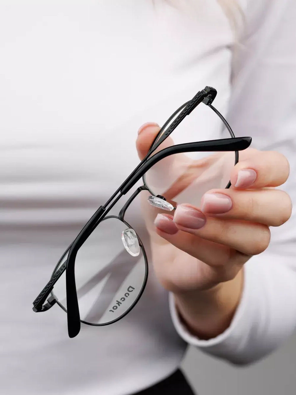 Оправа для очков женская брендовая металл