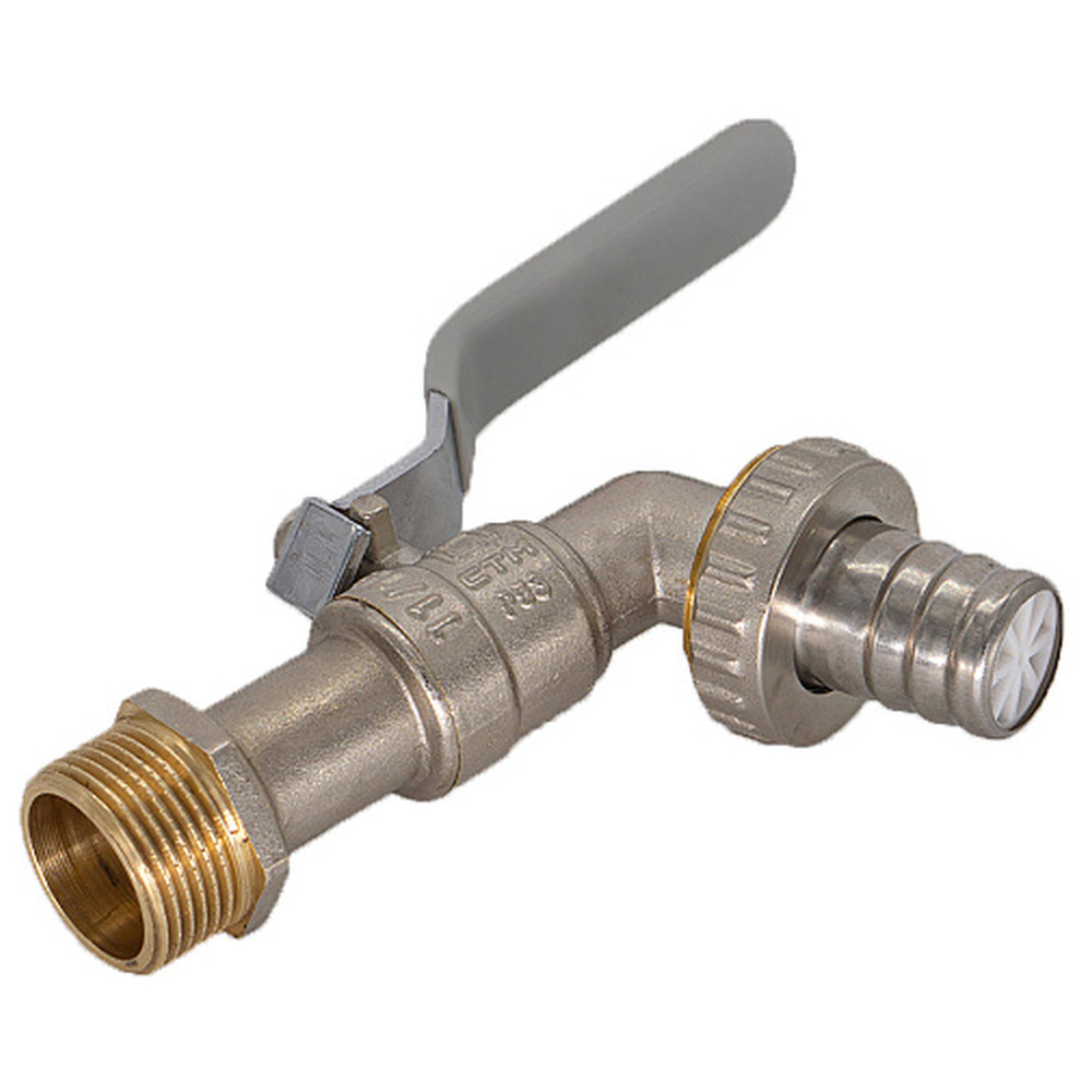 Кран шар. 1/2" с накид.гайкой бабочка СТМ СТАНДАРТ