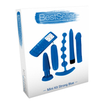 Набор синих стимуляторов MINI KIT STRONG BLUE (Цвет: синий)