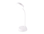 Светильник светодиодный настольный DE610 WH белый LED 3000-6000K 4W