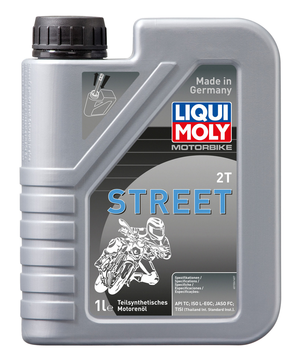Масло для мотоциклов 2Т Liqui Moly Motorbike (1л) п/синтетика