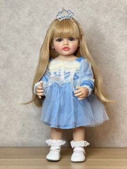 Кукла Реборн виниловая 55см в пакете (FA-289)