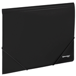 Папка на резинках А4 0,5мм. "Universal" черная, до 300л. (BRAUBERG)