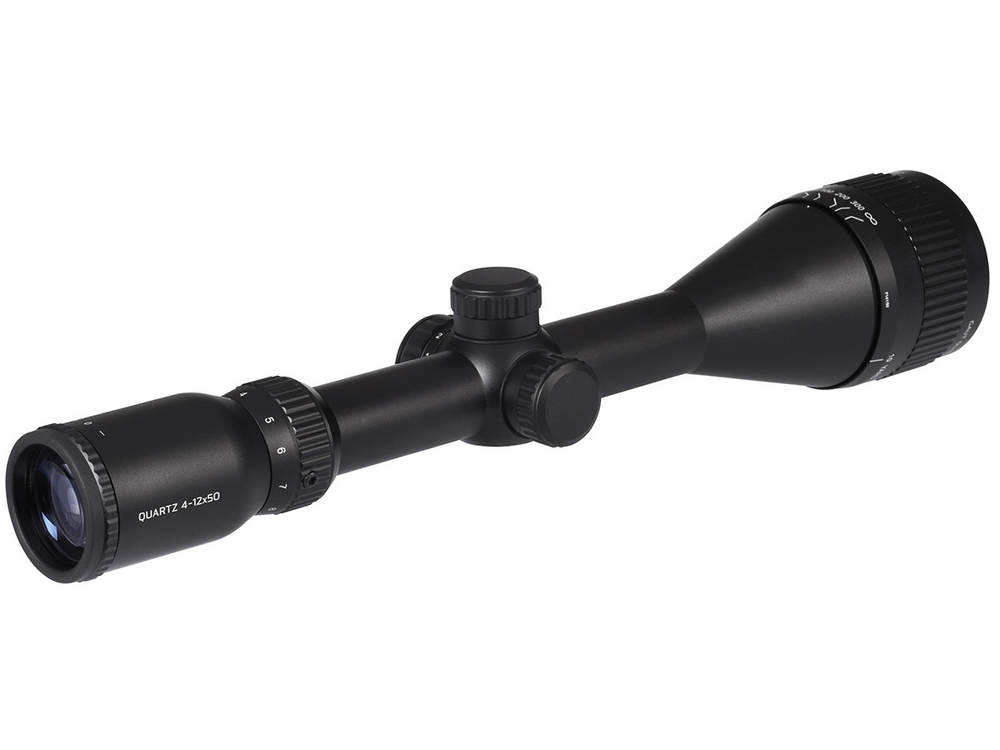 Прицел Gaut Quartz 4-12x50AO, сетка 2 (Mil-Dot), подсветка (Q41250AO-2)