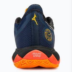 MIZUNO, WAVE ENFORCE TOUR, Padel, DRESS BLUES / WHITE / CARROT CURL, MEN, US 11 /EUR 44,5 /UK 10 /СМ 29