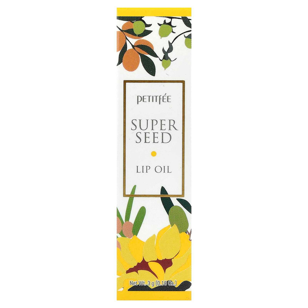 Petitfee, Масло для губ Super Seed, 3 г (0,1 унции)
