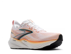 Кроссовки для бега мужские Brooks Glycerin 22 бело-оранжевые