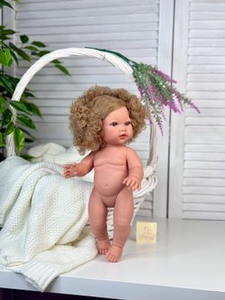 Кукла D Nenes виниловая 34см Lean без одежды (054053W)