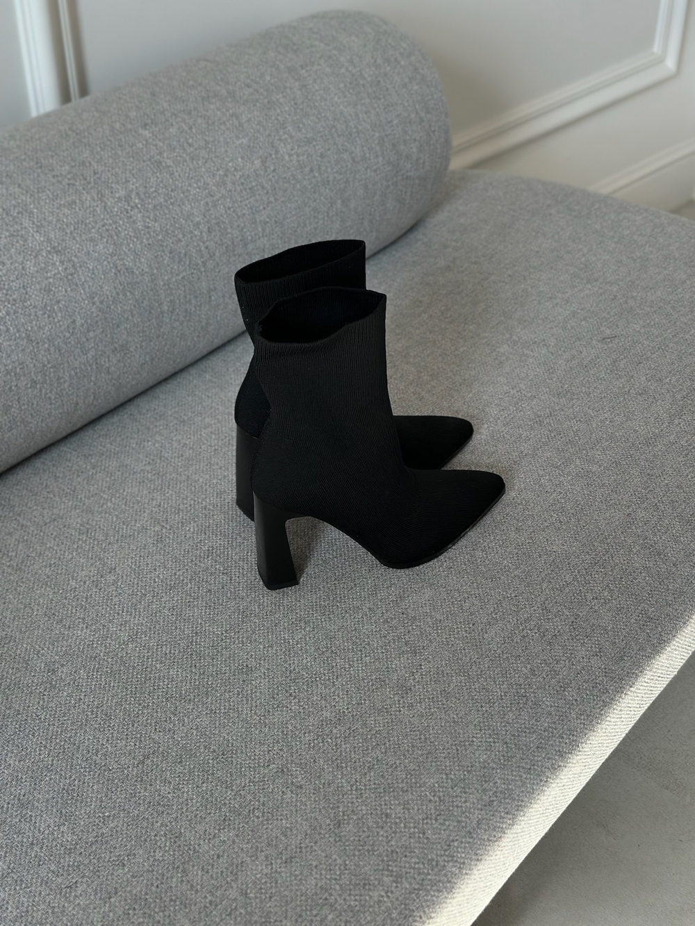 Ботильоны из текстиля