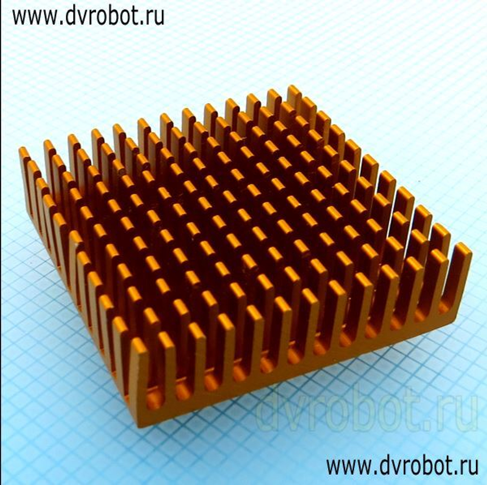 Алюминиевый радиатор 40*40*11 мм - Ж