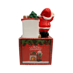 Mumuso Ночник «Санта у камина»