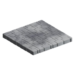 Тротуарная плитка Инсбрук Альт Нео, 60 мм, ColorMix Монохром, гладкая