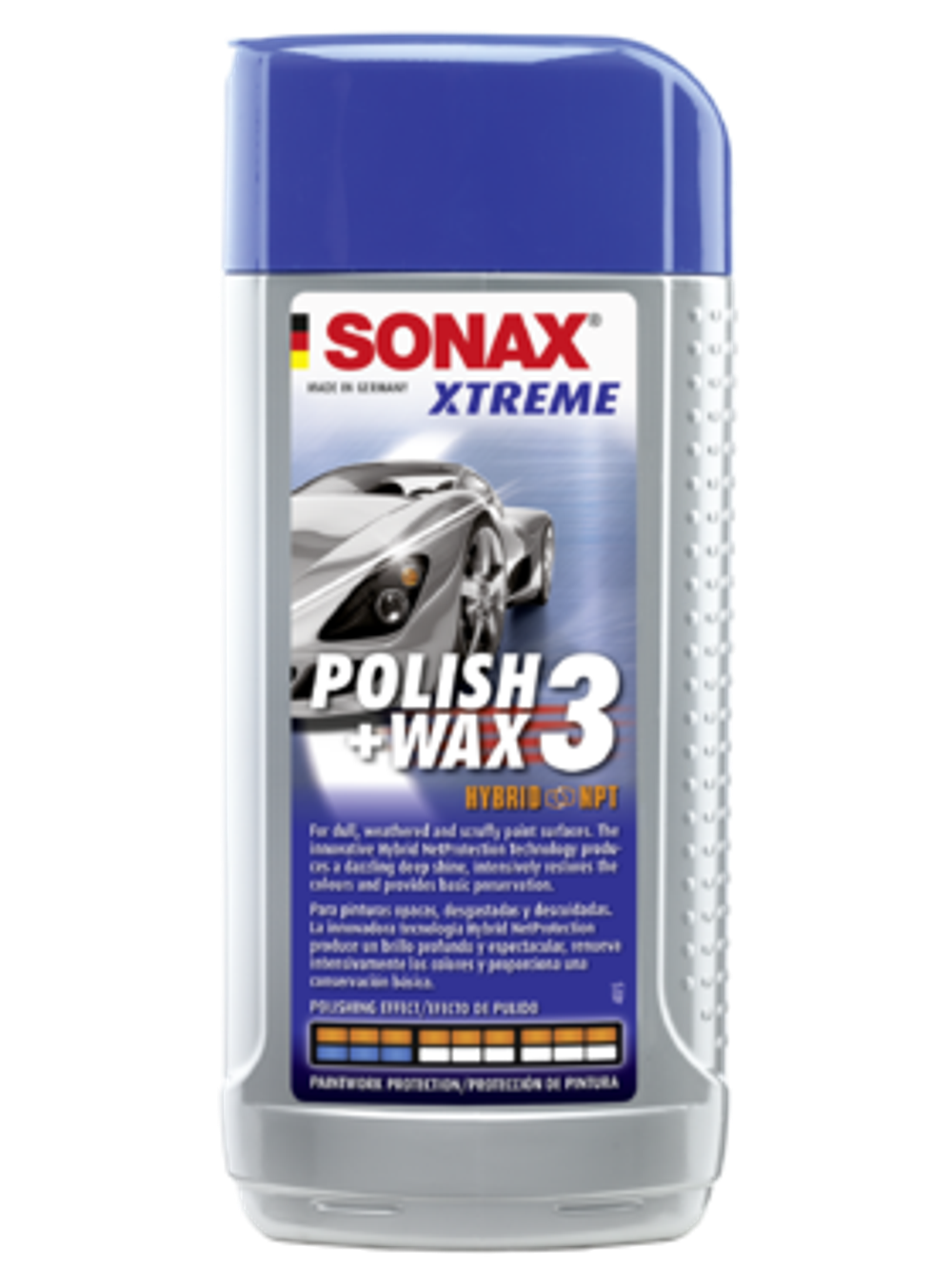 202100 SONAX Xtreme Полироль №3 NanoPro для поврежденных покрытий  0,25л