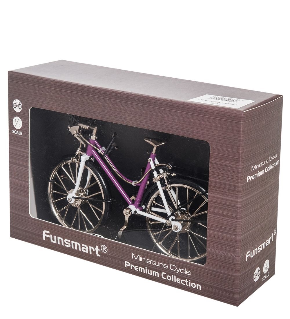 VL-06/2 Фигурка-модель 1:10 Велосипед женский «Torrent Ussury» фиолетовый