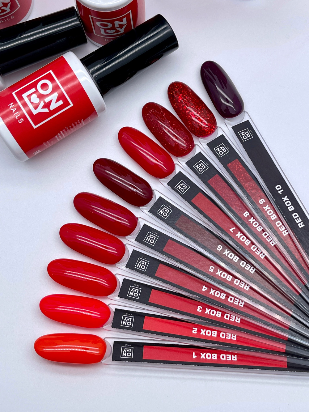 Гель-лак OnlyNails Red Box №9, 10 мл