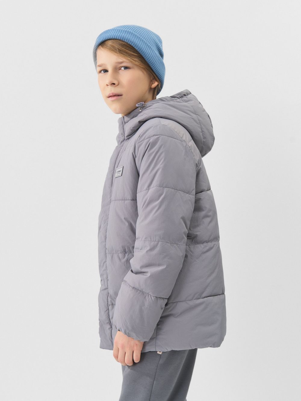 Куртка демисезонная стеганая "Пепел" 7+