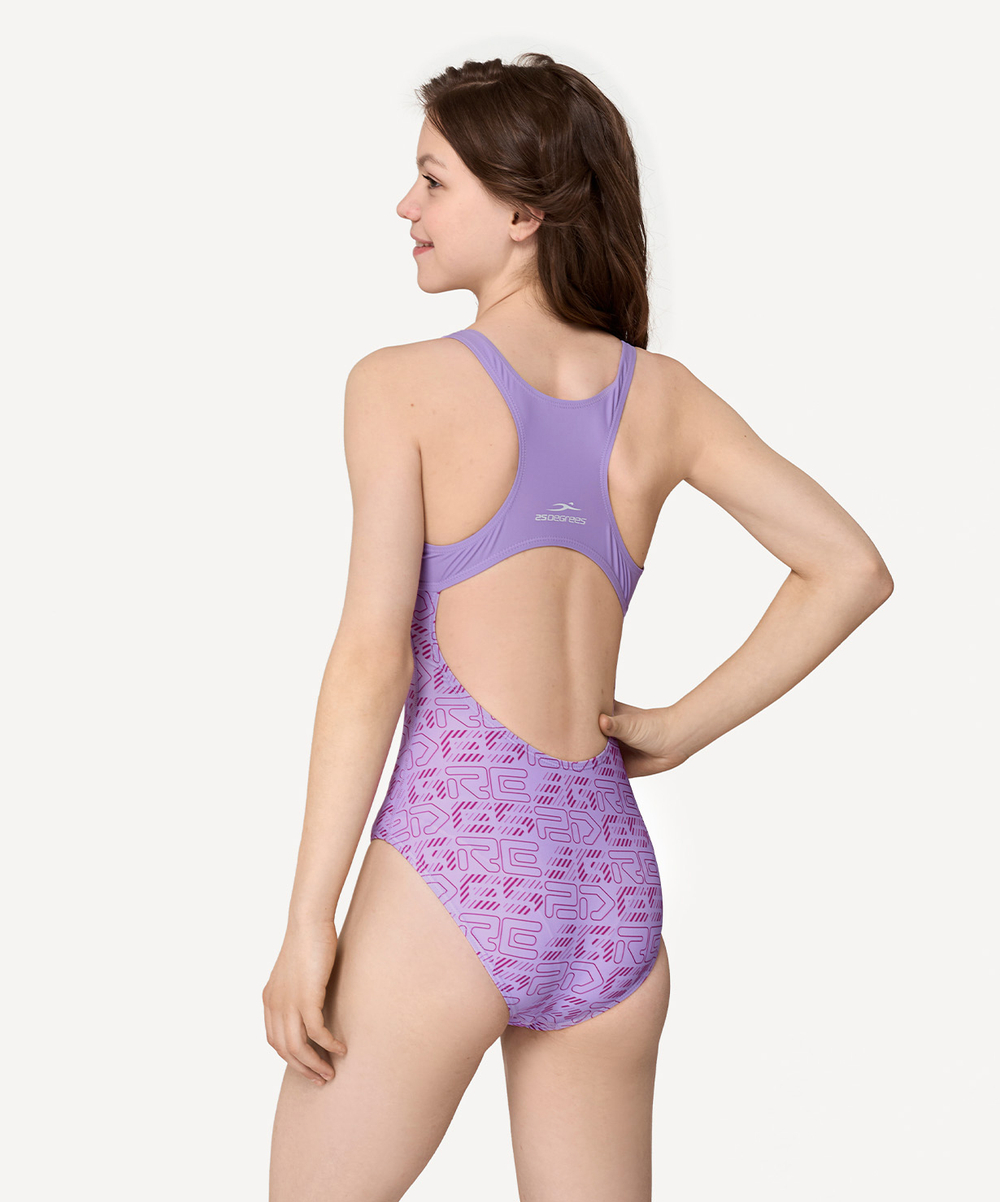 Купальник для плавания Grade Lilac, полиамид, подростковый