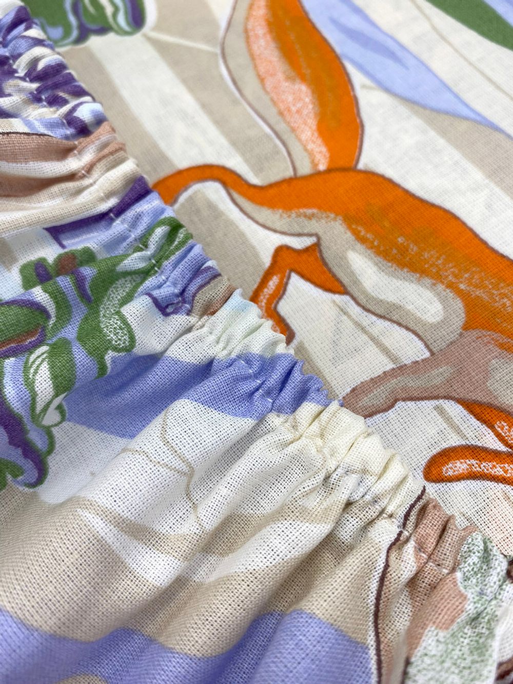 Простынь на резинке Сказка "Сказки севера" 180х200 см, перкаль