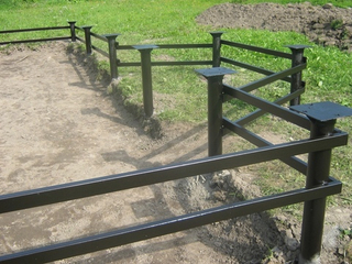 Монтаж винтовых свай ручной (108 мм / 1,5-2,0)