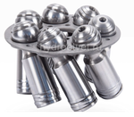 A2FM200 RING PISTON SET(ONE SET=7PCS) - Набор поршней с подпятниками (в одном наборе 7 шт.)