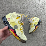 Кроссовки Air Jordan 5 Off-White Sail