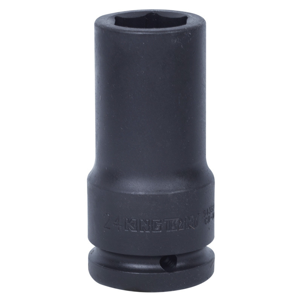 Головка торцевая ударная глубокая шестигранная 3/4&quot;, 24 мм KING TONY 643524M