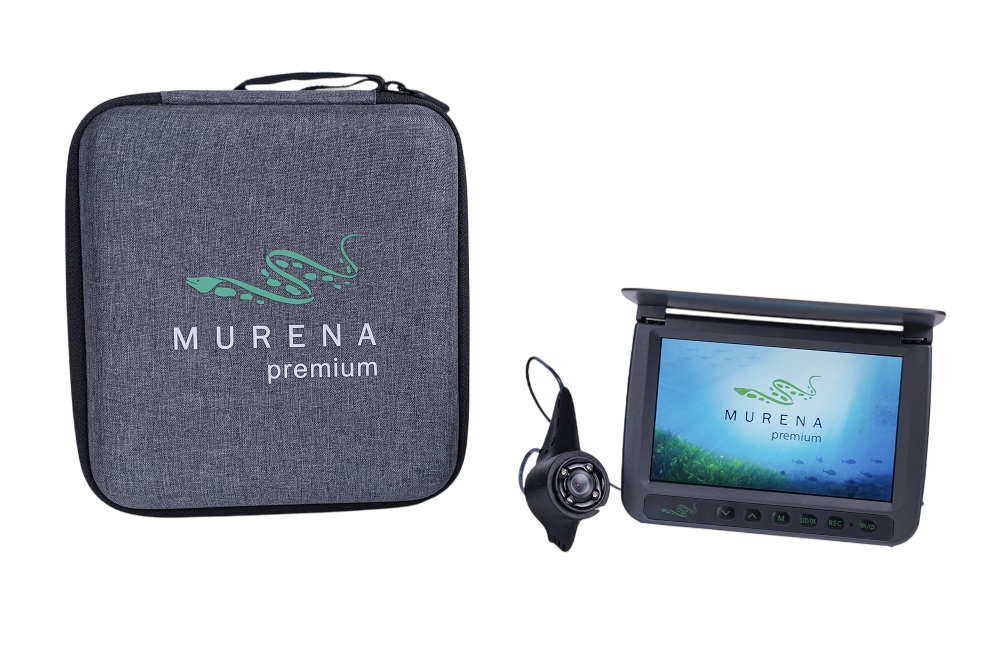 Подводная видеокамера MURENA Premium 5", 20м (видеозапись, компас, белая и ИК подсветка)