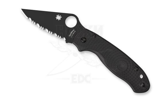 Складной нож Spyderco Para 3 Lightweight 223SBBK c клинком из стали CTS-BD1, рукоять FRN