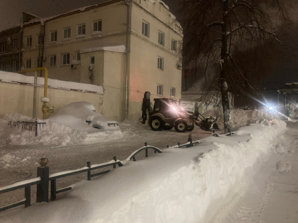 Уборка снега
