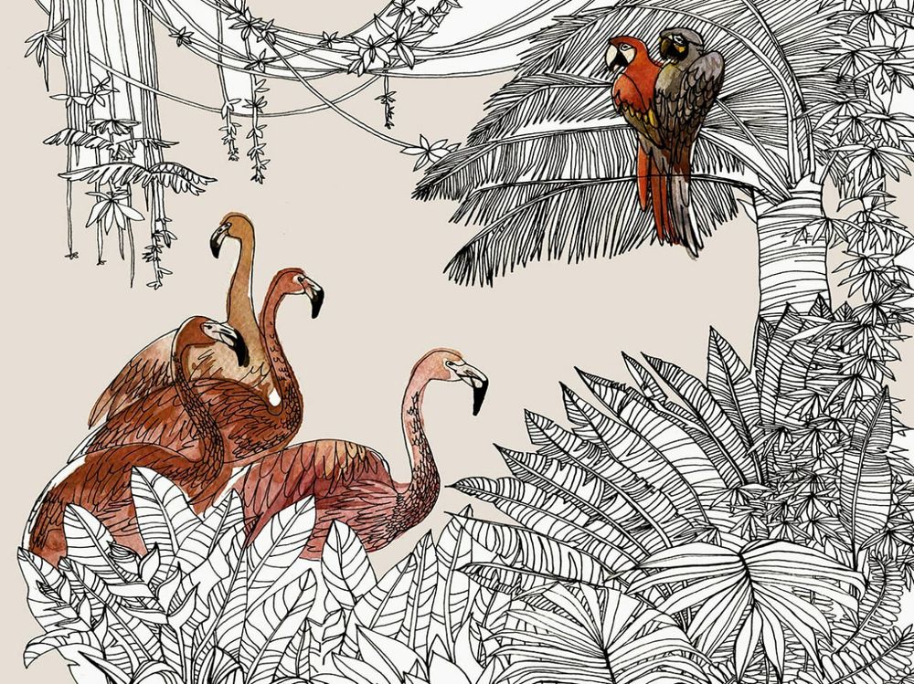 Бесшовная фреска 19136, 2,7 м (Ширина 4 м)