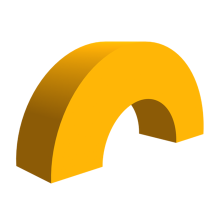 Мягкий модуль арка d1200